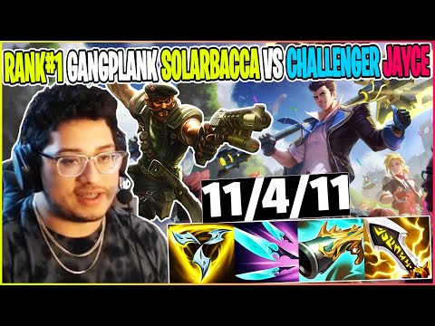 SOLARBACCA Gangplank Vs Jayce Challenger