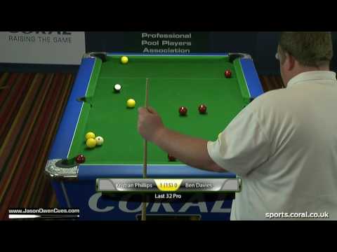 IPA Tour: European Open 2016 Phillips v B Davies