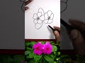 Draw Periwinkle Flower Shorts Prlinfo Periwinkle