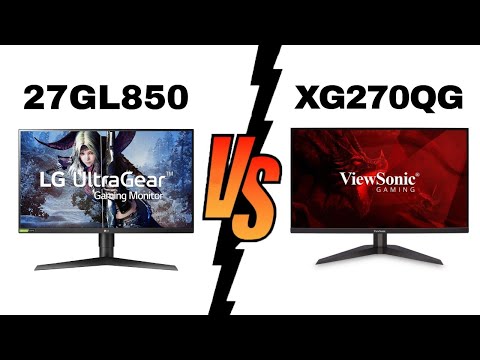 LG 27GL850 vs ViewSonic XG270QG - Which Monitor Is Better?