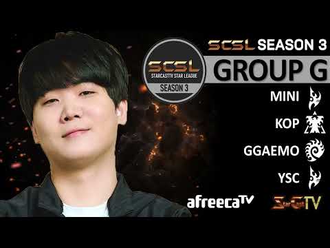 [ENG] SCSL S3 Ro.32 Group G (Mini, YSC, ggaemo and KOP) - StarCastTV English