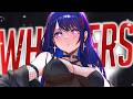 Nightcore Whispers In The Dark Female Version Lyrics