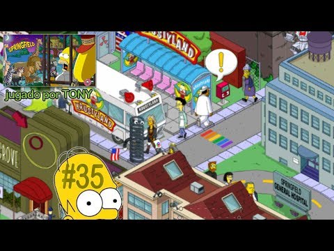 Los Simpson Springfield "Arca de Moe, Cap. 35: Las misiones del Doctor Hibbert Loco" por Tony