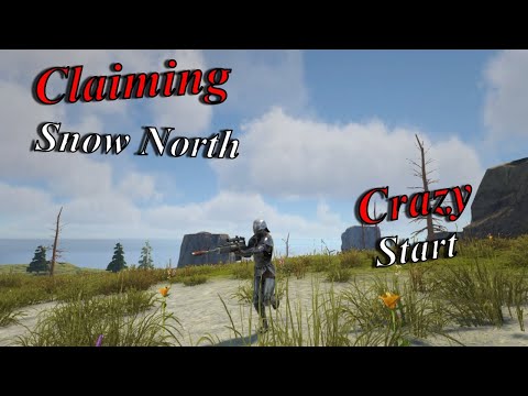 Taking Over The Most Overpower Base Spot On Center Day 1 - ARK Survival Evolved