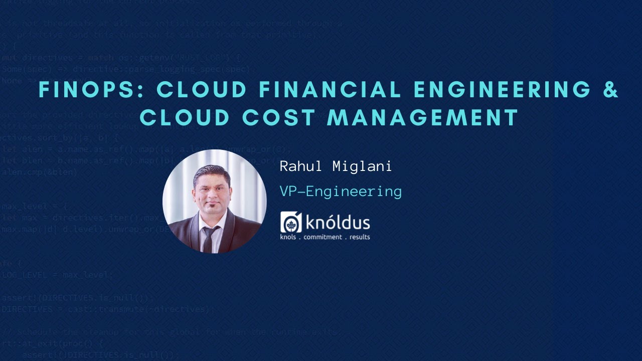 FinOps: Cloud Financial Engineering & Cloud Cost Management