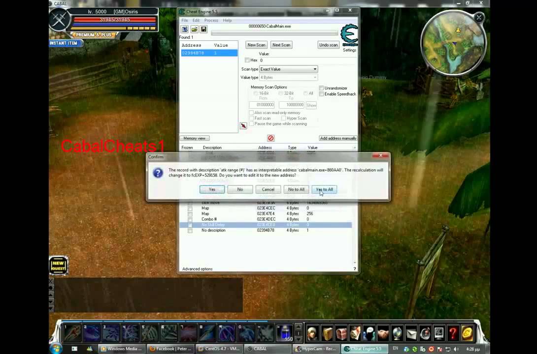 Cabal Online Cheats Hack Engine   2012
