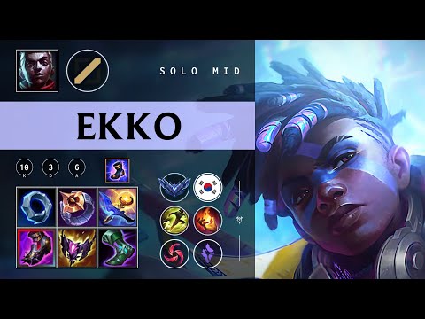 Ekko Mid vs Cassiopeia - KR Diamond Patch 26.02