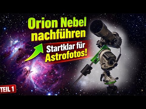 How to photograph the Orion Nebula.
