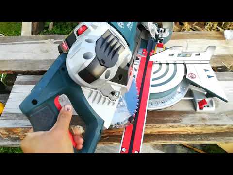 Новая торцовочная пила Bosch GCM 8 SDE