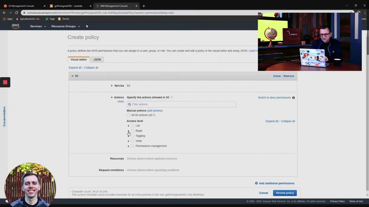 (Reaction #2) Serverless File Uploads using S3 and Lambda