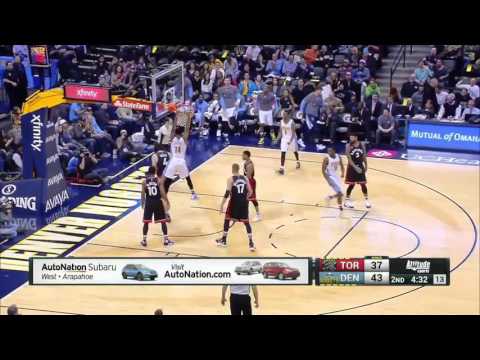 Toronto Raptors vs Denver Nuggets | February 1, 2016 | NBA 2015-16 Season