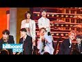BTS Perform 'Boy With Luv' With Halsey At 2019 BBMAs | Billboard News