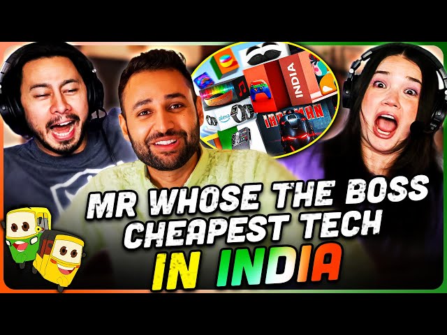 MR WHOSE THE BOSS - I Bought The CHEAPEST Tech in INDIA Reaction! SDDEFAULT Thumbnail