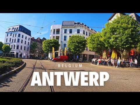 Driving Through Antwerp BELGIUM, A Lovely & Intimate European City | 4K HDR