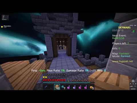 TooBasic Blatantly cheating in ranked skywars. (#5 on ranked leaderboards)