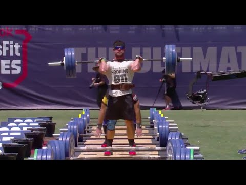 Clean and Jerk Ladder: Men 2013 CrossFit Games