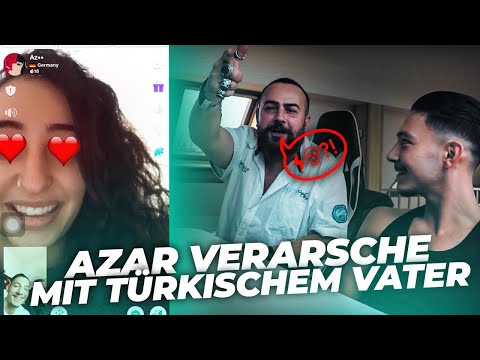 AZAR VERARSCHE mit TÜRKISCHEN VATER! Azar Teil 1