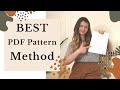 How to Print PDF Sewing Patterns Begin