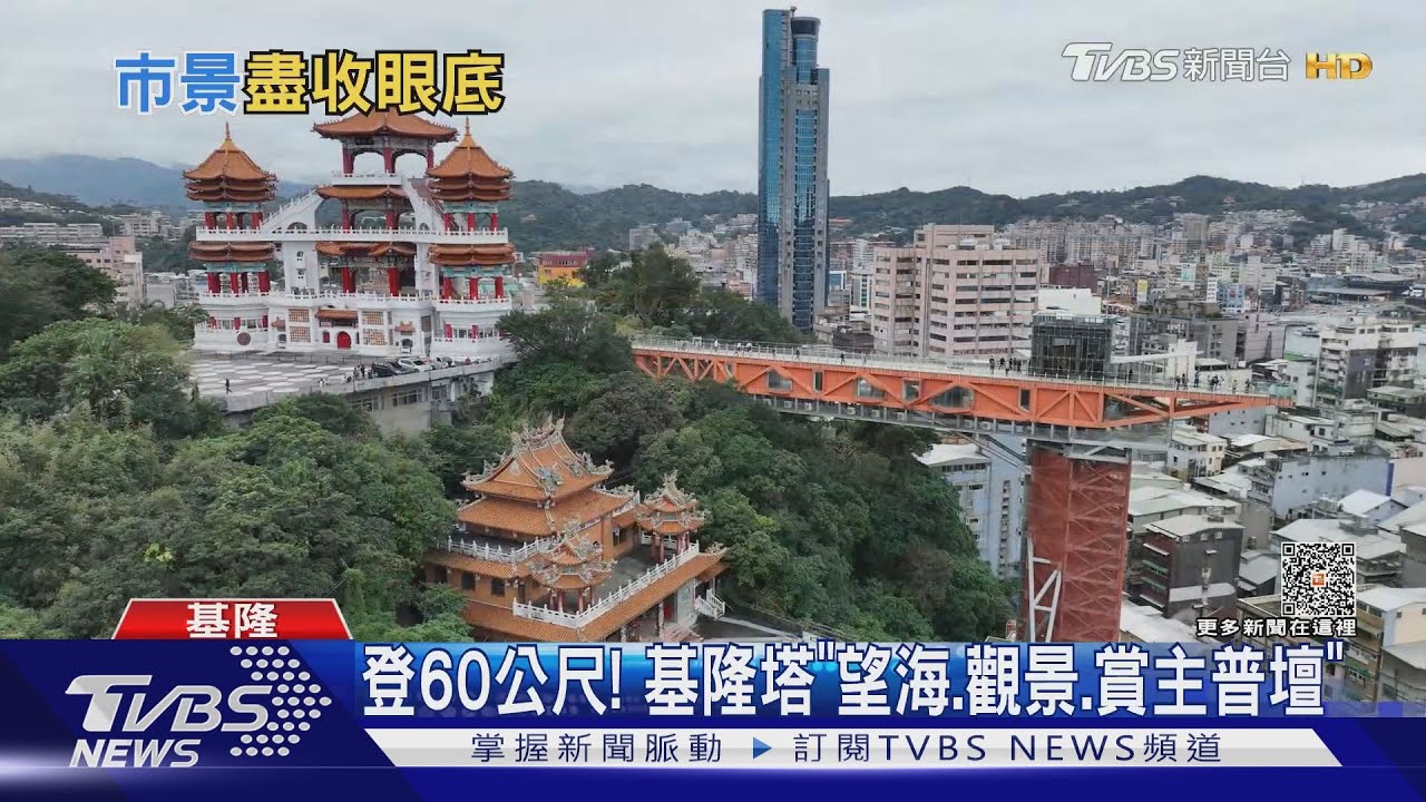 別只去廟口！　「基隆塔、信二防空洞」新地標開放
