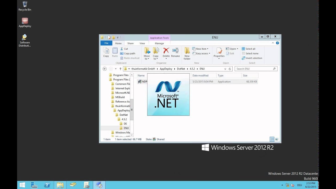 AppDeploy 2.1 - Lession 1 - Installation