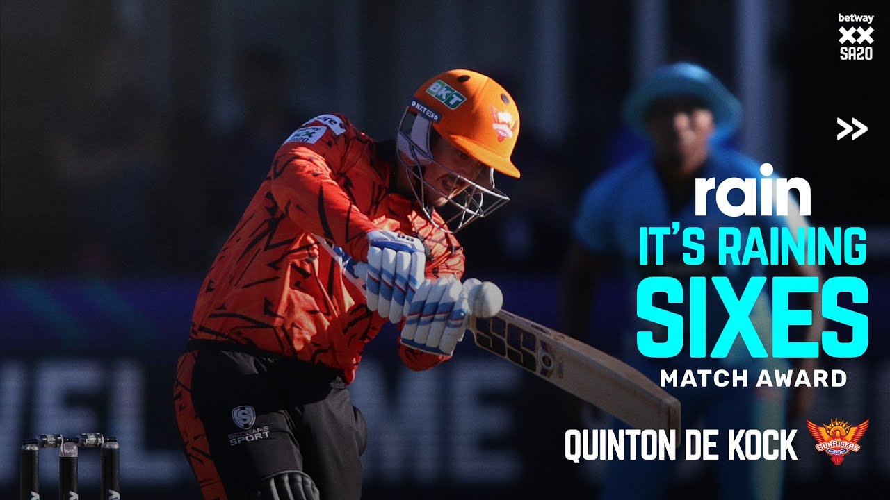 It's Raining Sixes | Quinton de Kock | Match 5