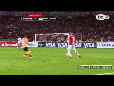JOGO COMPLETO em ESPANHOL - INTERNACIONAL 1x0 The Strongest - Libertadores 2015