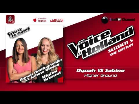 Dynah Dettingmeijer vs Sabine Uitslag - Higher Ground (The voice of Holland 2014 The Battles Audio)