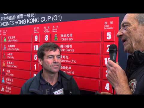 Interview Peter Schiergen nach der Startbox-Auslosung des Hong Kong Cups