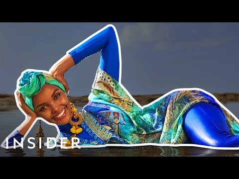 Meet The First Hijab-Wearing Model In Sports Illustrated Swimsuit Edition