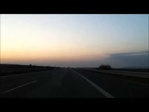 Time-lapse from czech highway (D11)