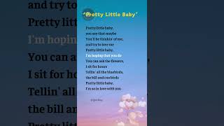 Download lagu Pretty Little Baby lyrics - Connie Francis #lyrics #conniefrancis mp3
