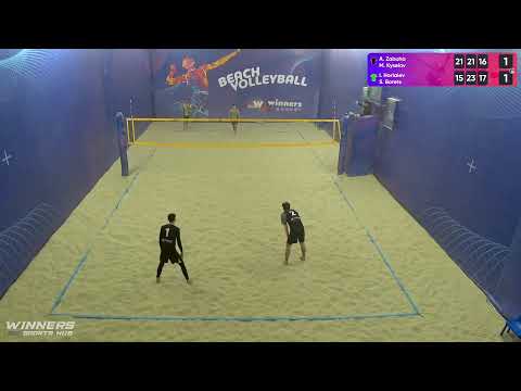 11:40 A. Zabuha / M. Kyselov - I. Horiaiev / S. Borets 01.02.2023 | Winners Beach Volleyball