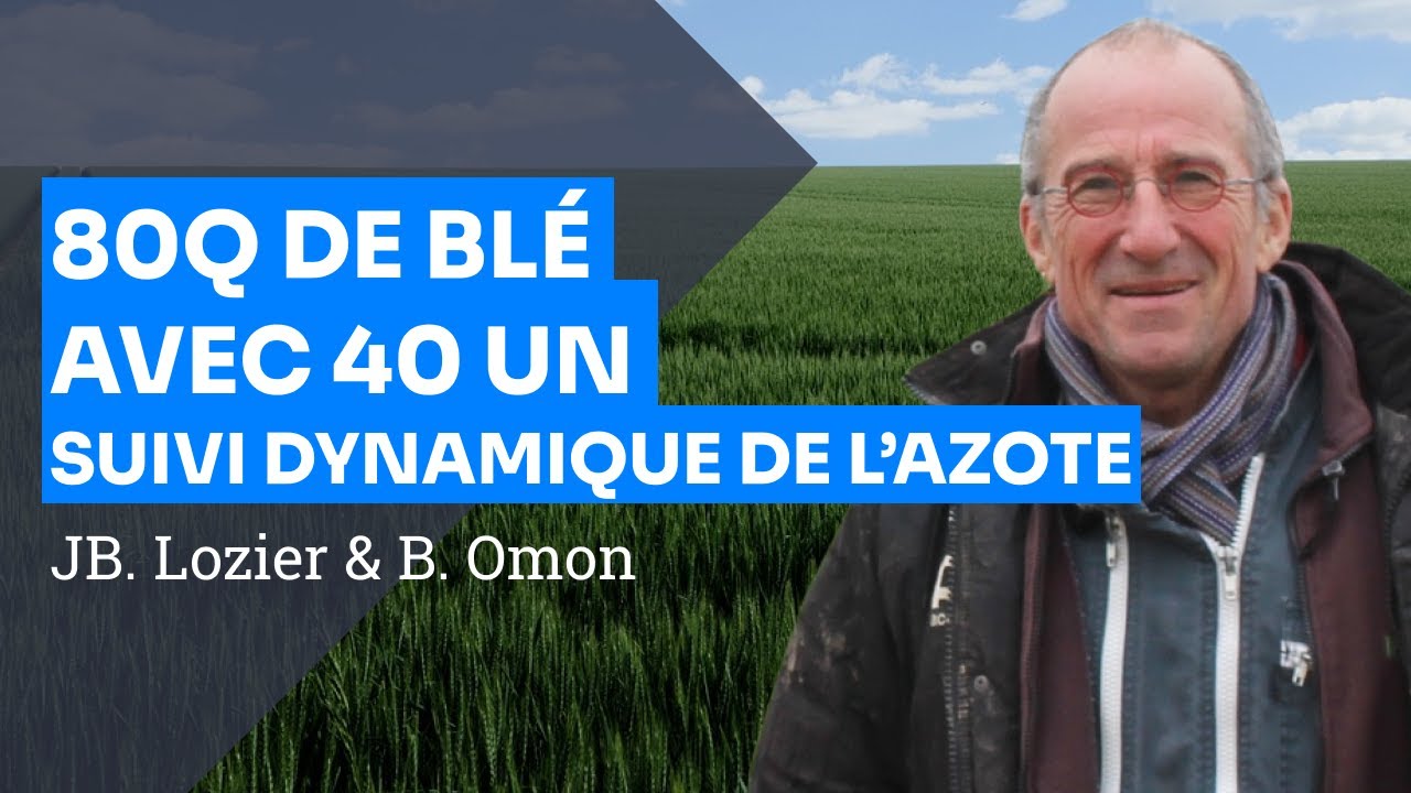 Baisser l'azote et maintenir les rendements : le suivi dynamique de l'azote APPI-N, J Lozier, B Omon