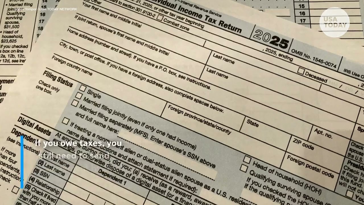 If you miss this year's tax deadline, here is how to file an extension