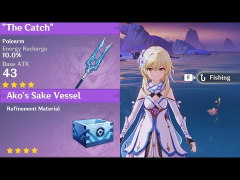 Fishing Guide In Under 3 Mins | How To R5 The Catch In Genshin Impact