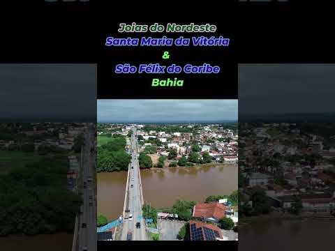 Santa  Mª da Vitória e São Félix do Coribe #nordeste #viagem #turismo #bahia