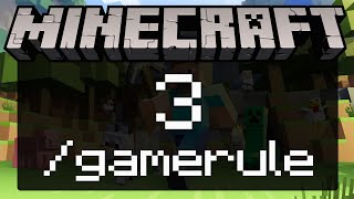 3 GameRule que tienes que conocer | Minecraft Bedrock y Java