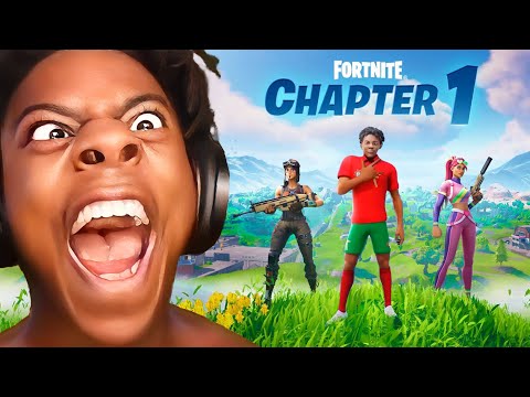 iShowSpeed's First Game of OG Fortnite!