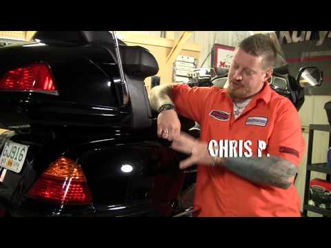 Kuryakyn Garage: Honda Goldwing Saddlebag Chrome Install