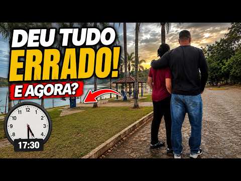 CHEGAMOS NA PRAINHA DE CACONDE E DEU TUDO ERRADO! 😱