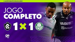 JOGO COMPLETO: REMO X PALMEIRAS | BRASILEIRÃO 2026 | ge tv