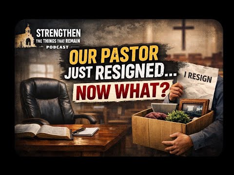 Our Pastor Just Resigned!! NOW WHAT??