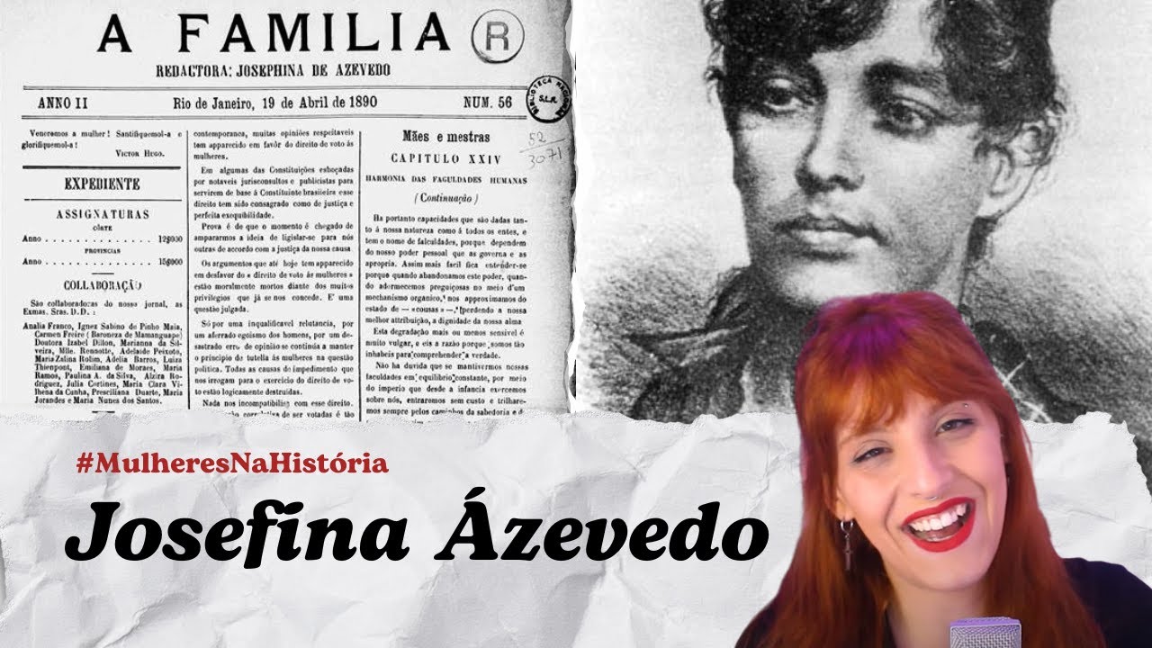 JOSEFINA ÁLVARES, A PIONEIRA DO JORNALISMO FEMINISTA | Mulheres na História - Episódio #12