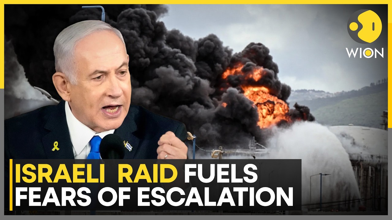 Israeli Raid Fuels Fears Of Wider Regional Escalation | WION World News