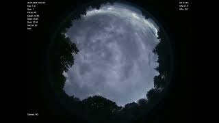 2026-07-22 All sky camera capture from Poiana Rusca Mountains, Romania