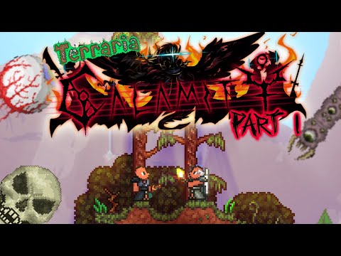 Dua Idiot mencoba mencoba bertahan hidup di Terraria Calamity MOD!