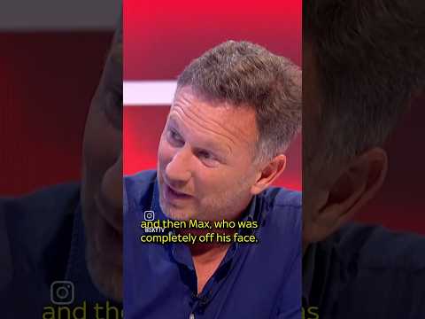 Christian Horner Explains How Drunk Max Verstappen Was After Winning The 2021 Championship #shorts
