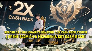 Download lagu REBORN as a Billionaire's Son with a 2X Cash Back System, I spent $22M on a McLaren & got $45M back! mp3