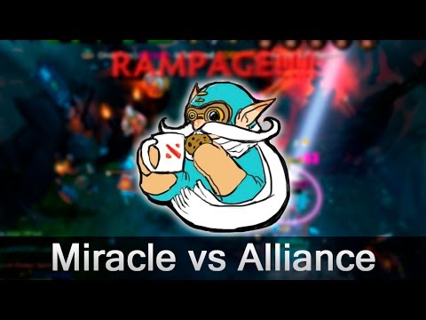 Miracle RAMPAGE against Alliance