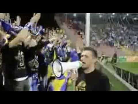 Preminuli vođa navijaca iz Krajine  Hasib Mahmic - Vodi navijanje na utakmici BiH - Litvanija